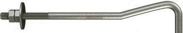 Болт фундаментный / анкерный (тип 1.2) M30x900