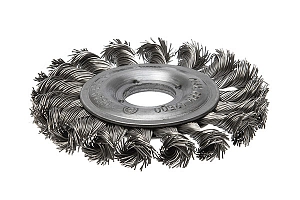 Щетка цилиндрическая, жгутовая для УШМ  (НЕРЖАВЕЙКА)