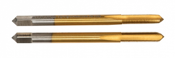 Комплект из двух метчиков двухпроходных HSS 4341 упак. пласт. бокс