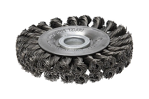 Щетка цилиндрическая, двурядная жгутовая к УШМ и заточным станкам